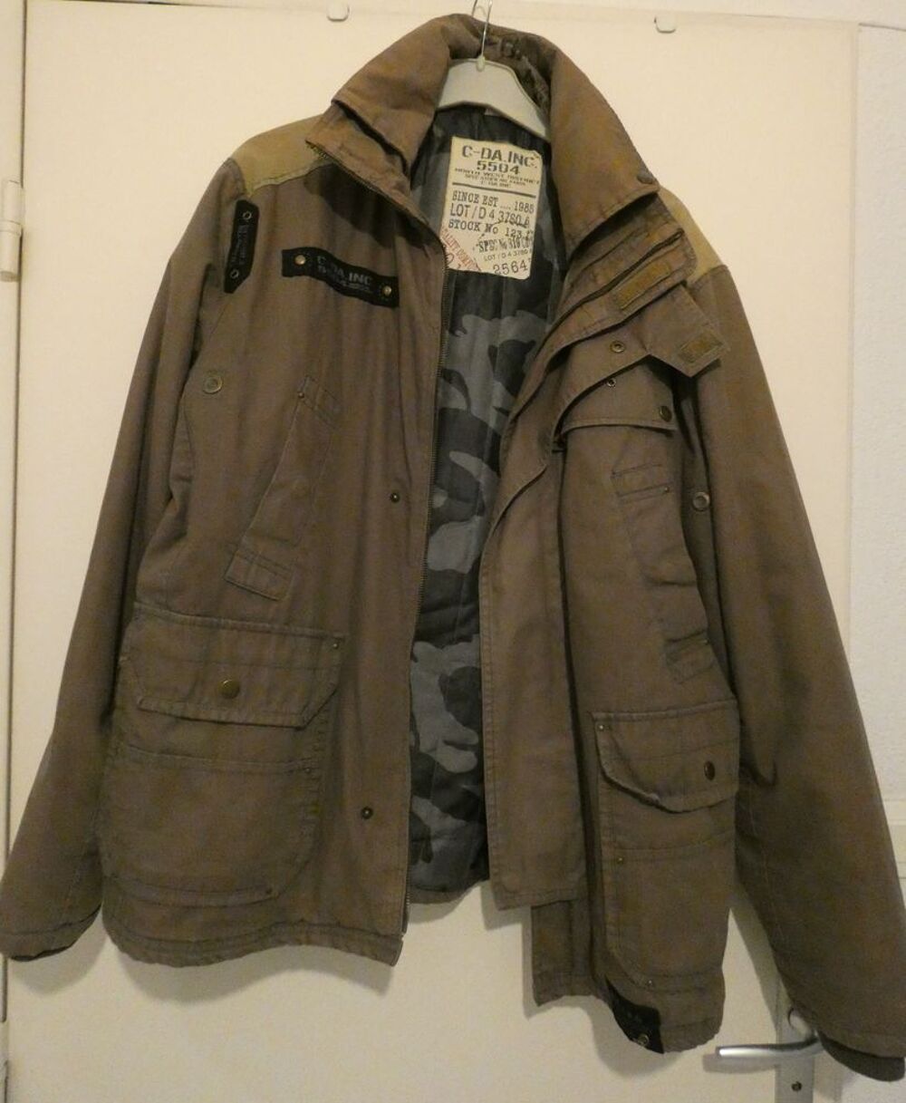 Veste 3/4 style militaire Vêtements