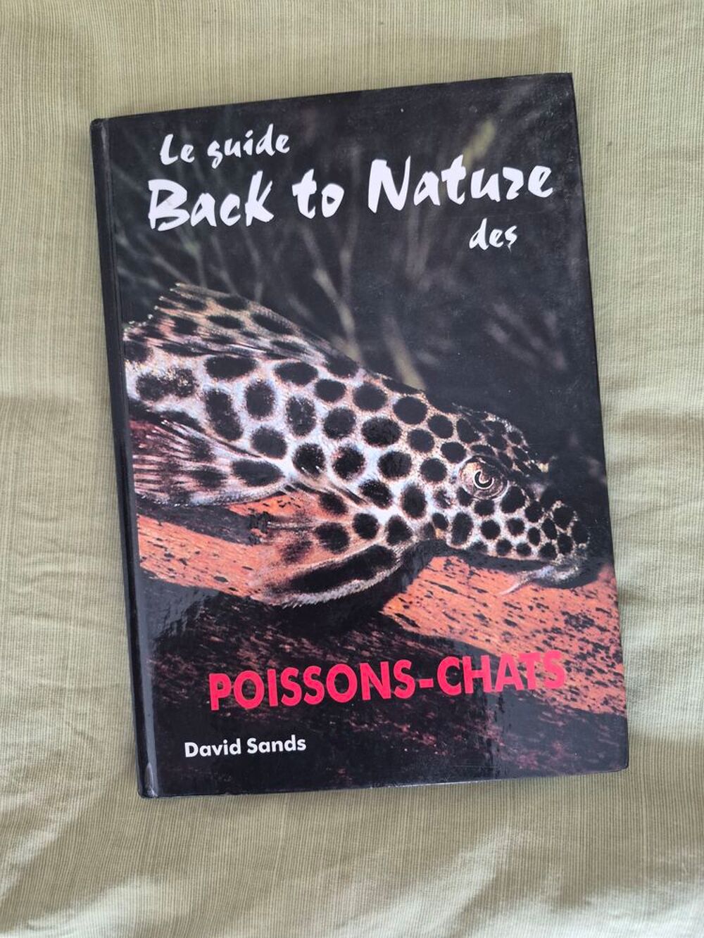 Livre aquario back to nature poissons chats Livres et BD