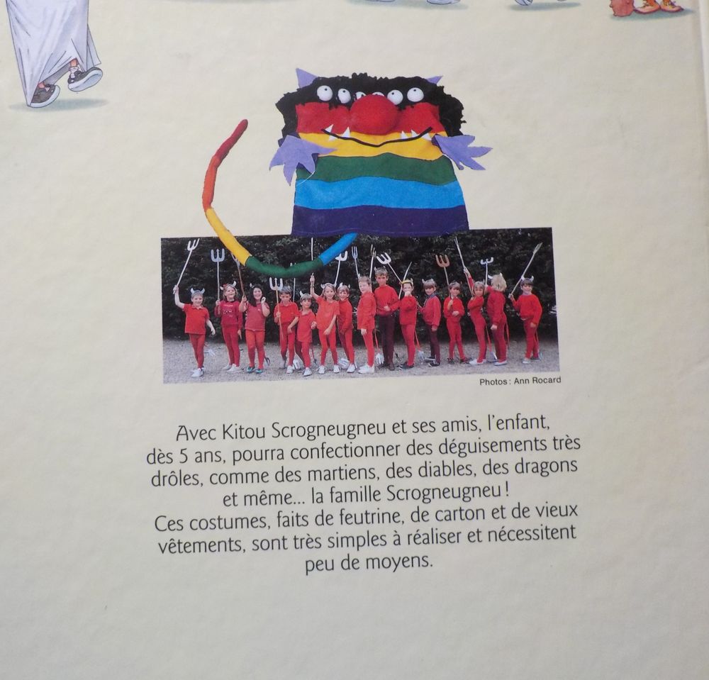 LES DEGUISEMENTS DE KITOU SCROGNEUGNEU Ed. Fleurus Livres et BD