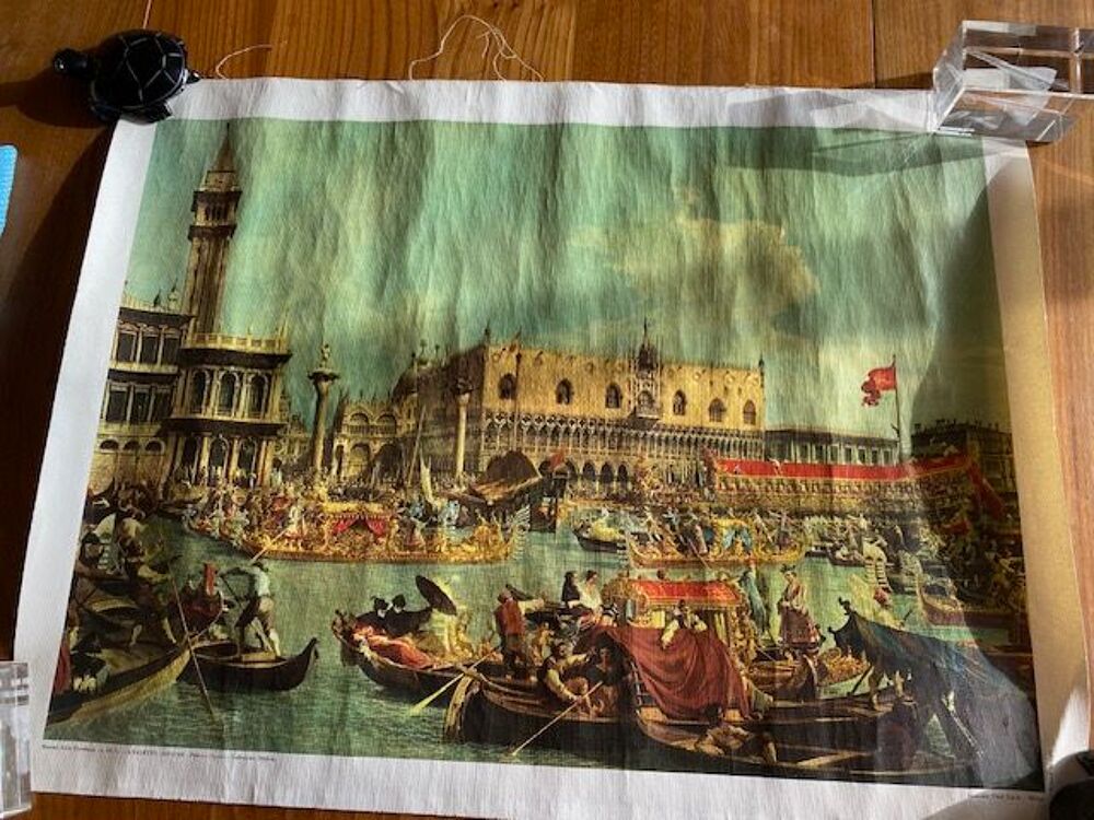 Dessin peinture Canaletto 
Venise
Maestri della tavolozz Décoration