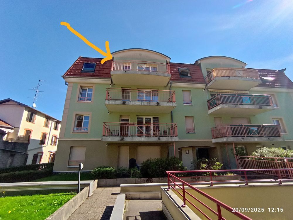 Location Appartement studio à Belfort 33m2 + terrasse + parking Belfort