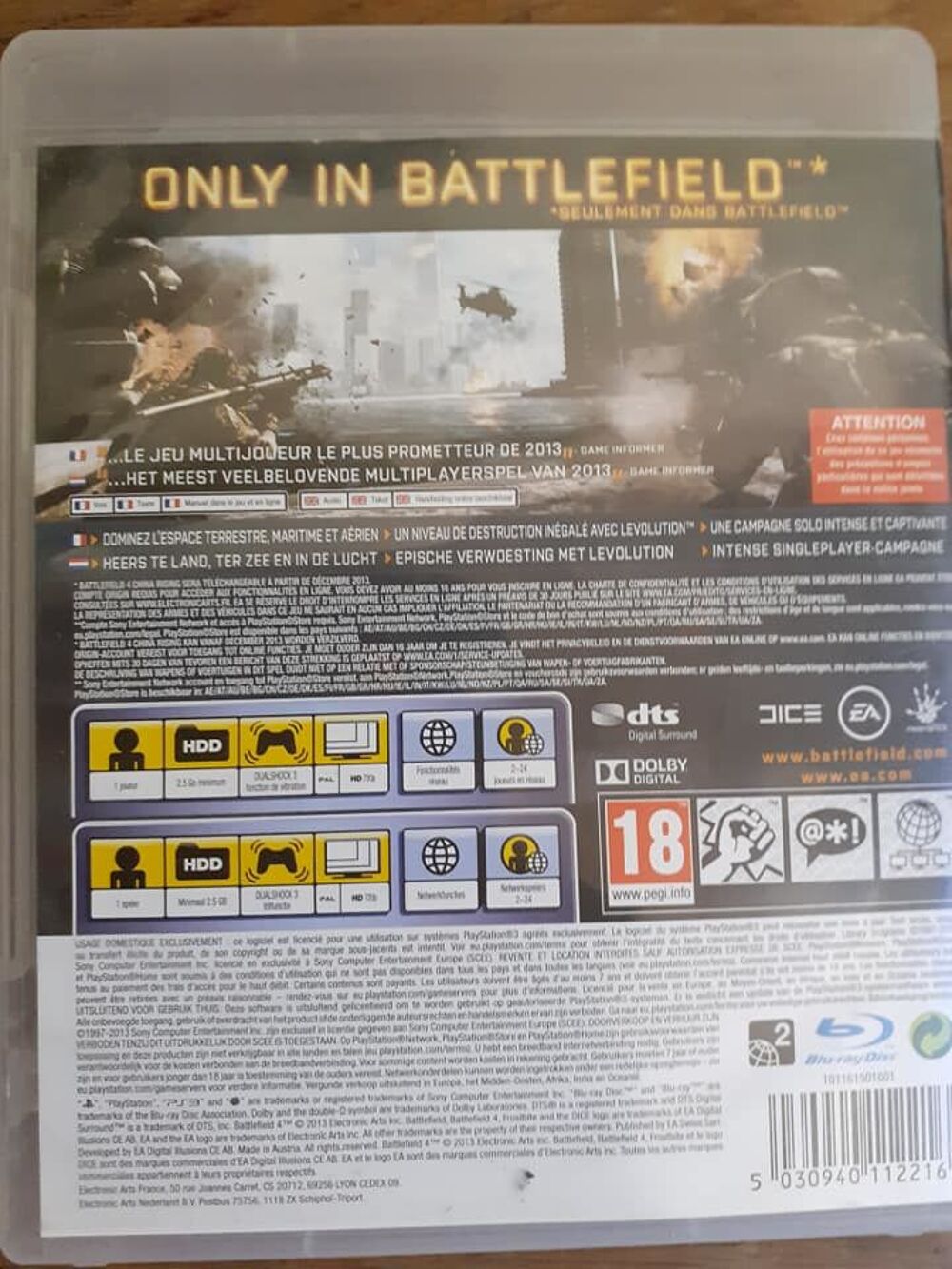 Battlefield 4 sur PS3 Consoles et jeux vidéos