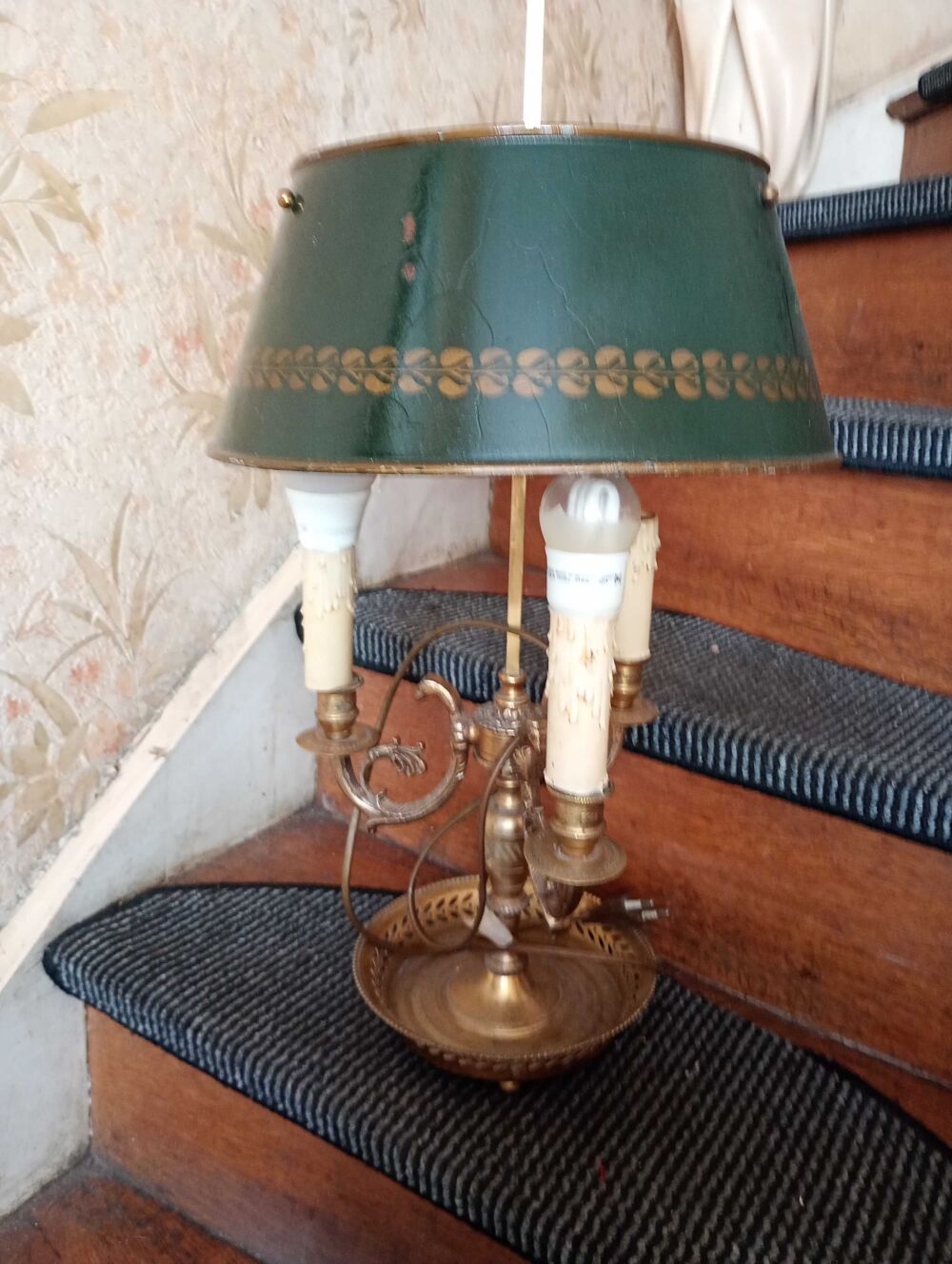 lampe ancienne datant de la belle epoque 
