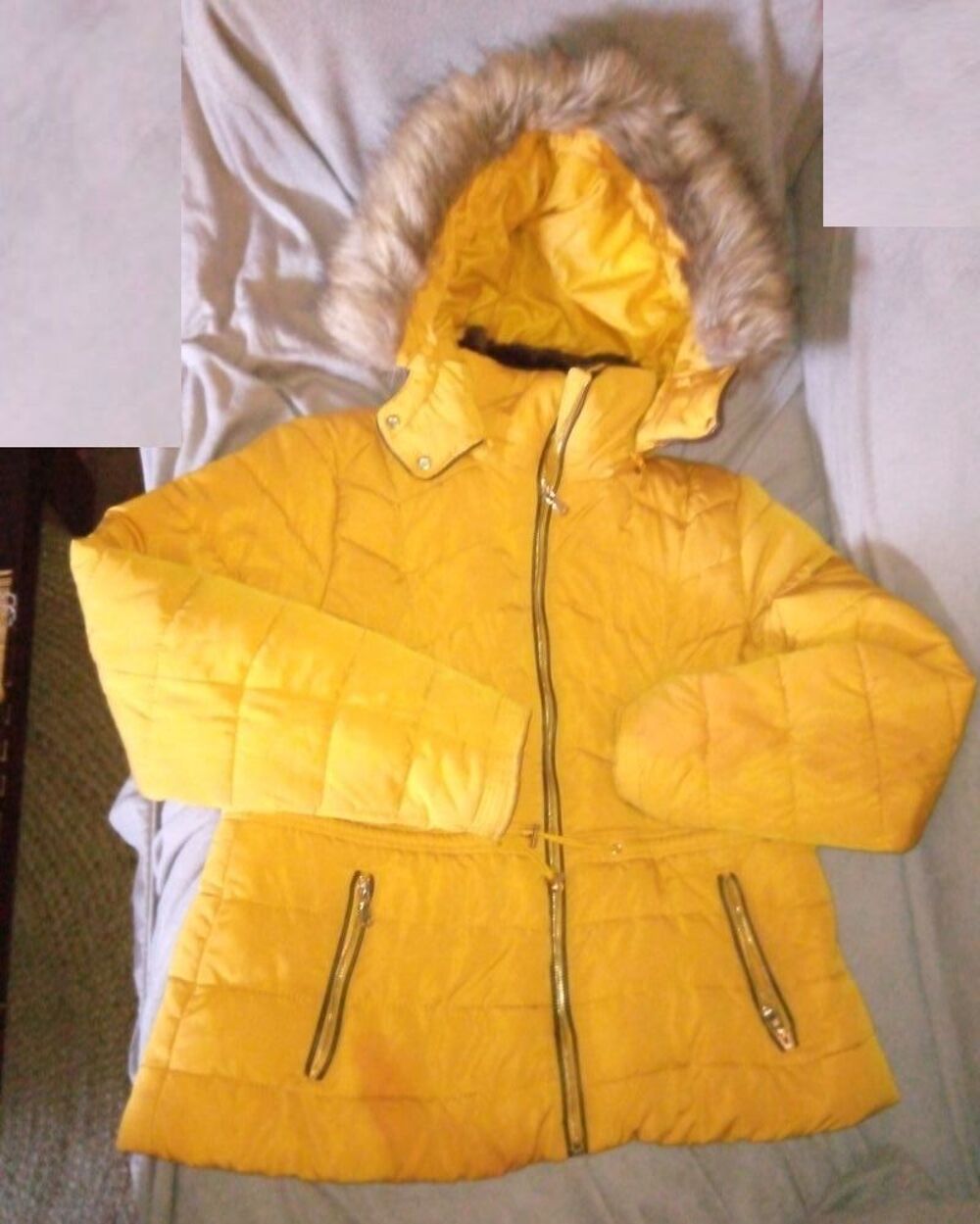 veste Camaieu taille 44 couleur moutarde Vêtements