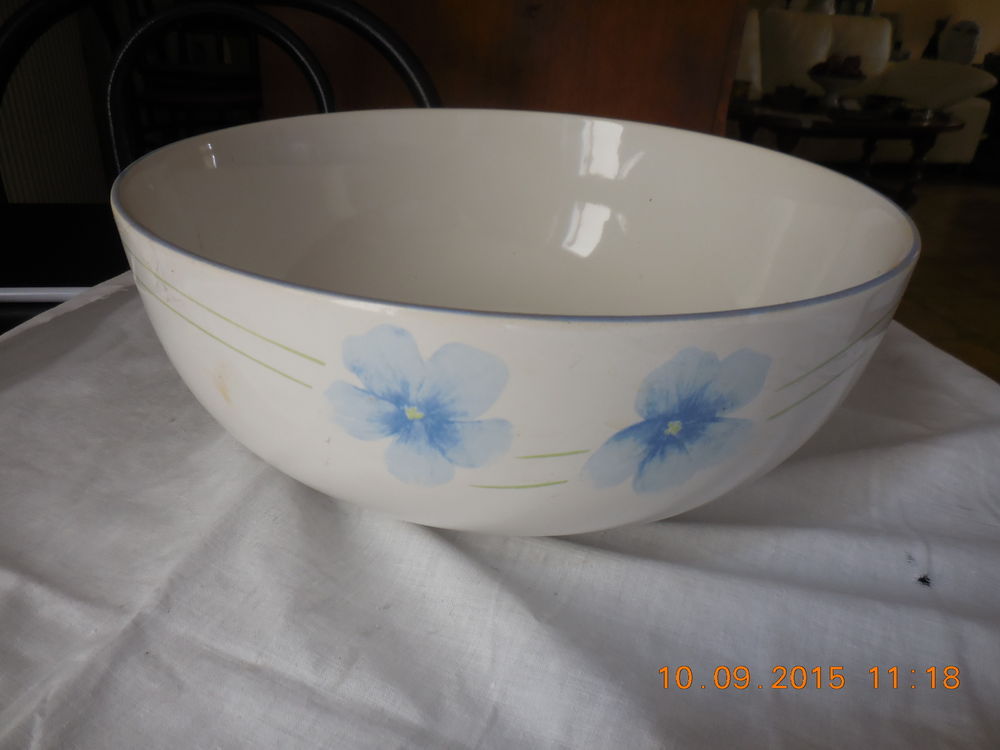  plat + saladier + 6 assiettes creuses Cuisine
