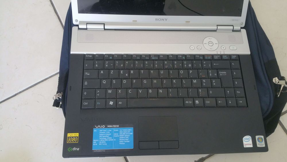 Ordinateur portable Sony Vaio marche uniquement sur prise Matériel informatique