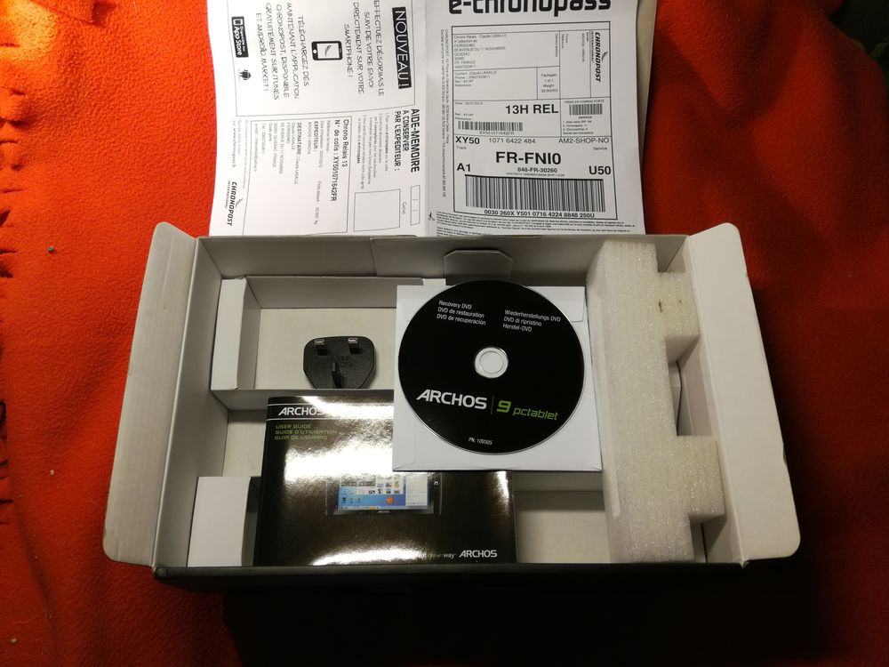 ARCHOS 9pctablet win 7 Photos/Video/TV