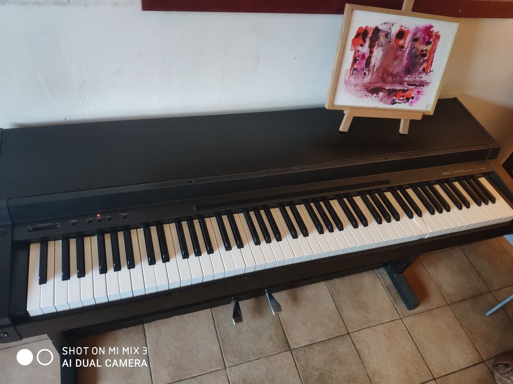 d'un piano droit (Clavinova) Instruments de musique