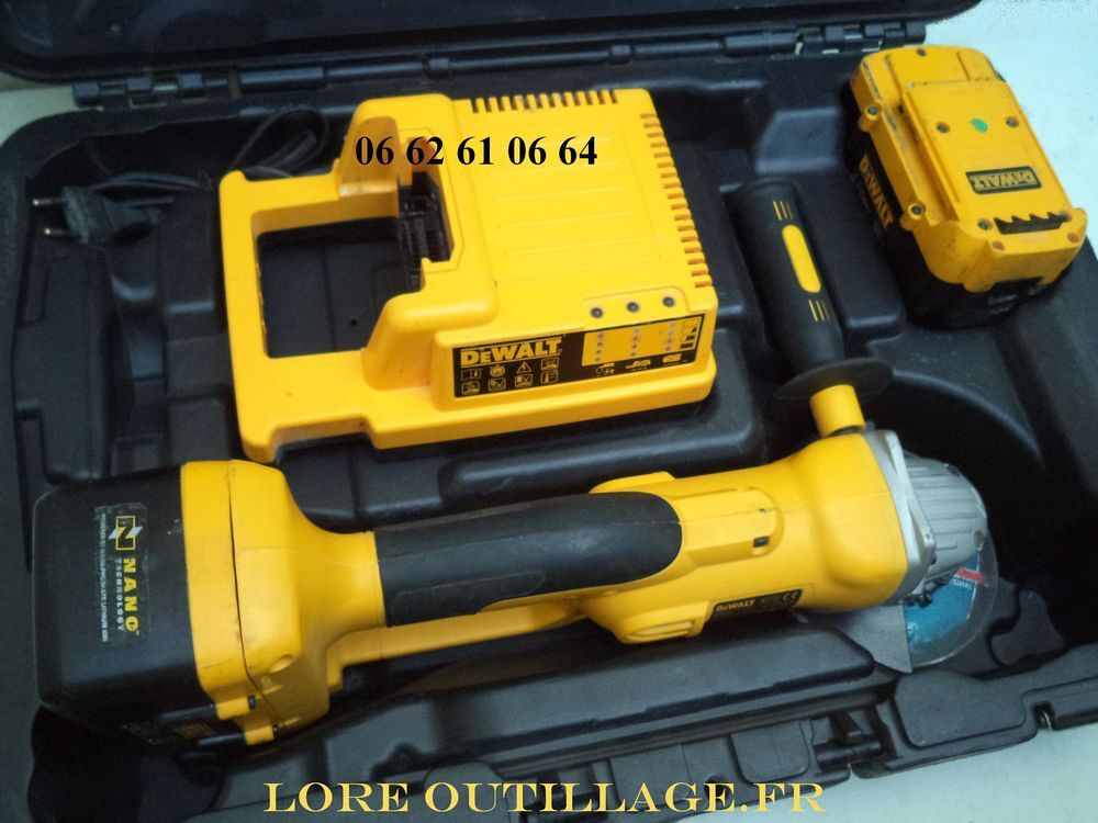 DEWALT DC415 - Meuleuse - Disqueuse Bricolage