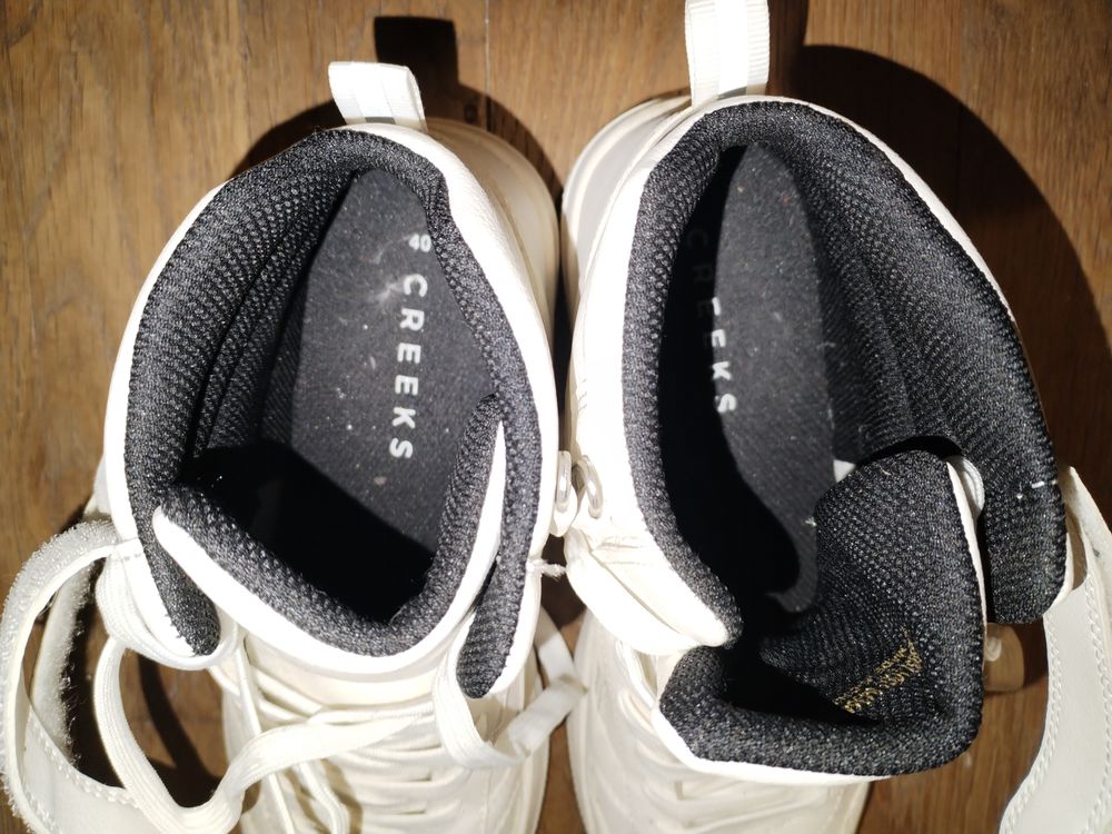 Baskets CREEKS montante (Taille 41) juste port&eacute;e pour essaya Chaussures