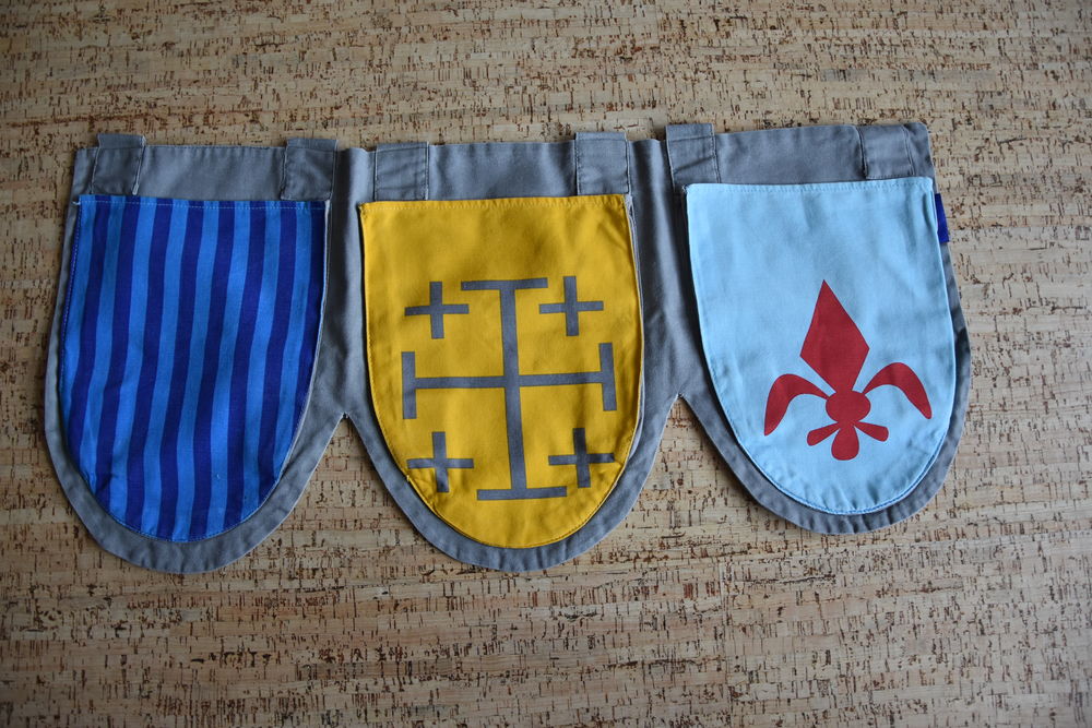 Poches de lit Flexa motif chevalier Mobilier enfants