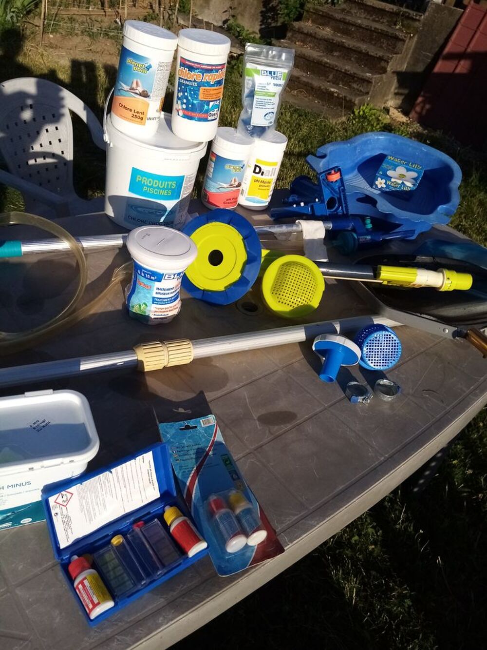 ENTRETIEN PISCINE HORS SOL / SPA - Lot de mat&eacute;riel Jardin