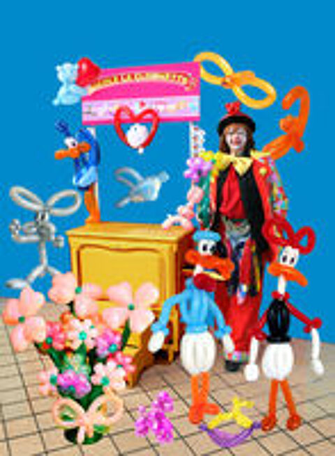   Clownette Sculpture Ballons Modelés  