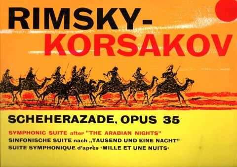 Vinyl 33 tours --- classique Rimsky KORSAKOV 0 Pontoise (95)