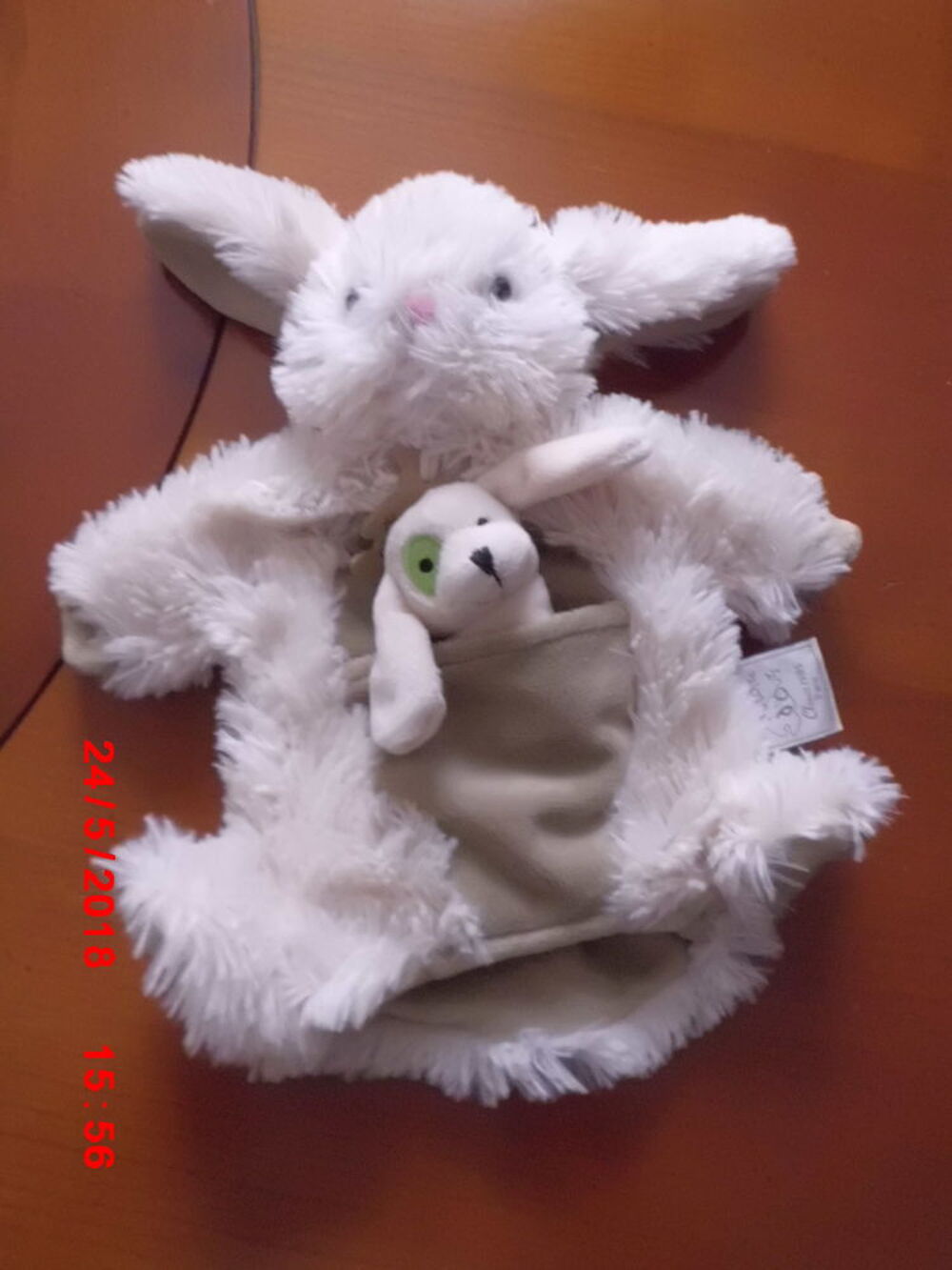 DOUDOU LAPIN MARIONNETTE HISTOIRE D OURS Jeux / jouets