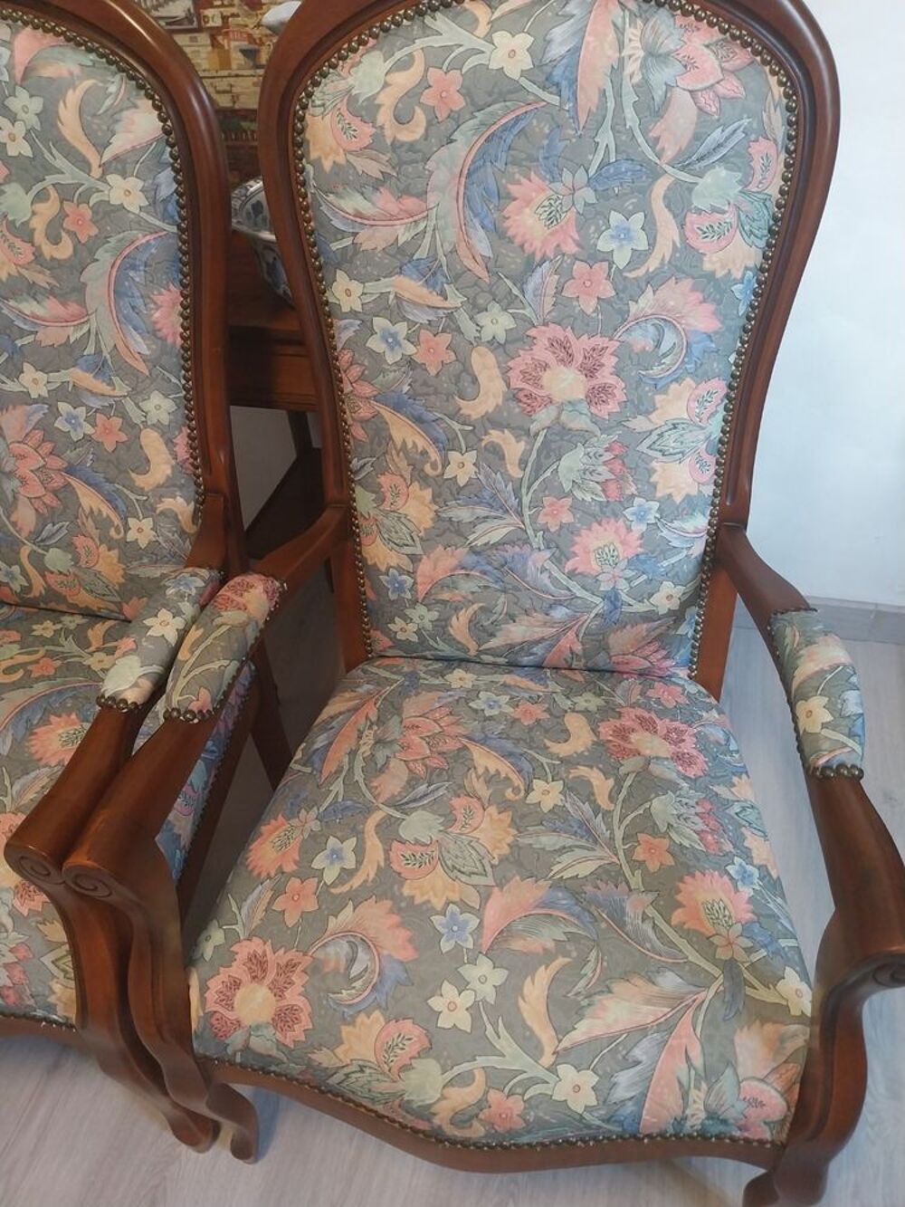 Fauteuil Voltaire tr&egrave;s peu servi d&eacute;coration vintage Meubles