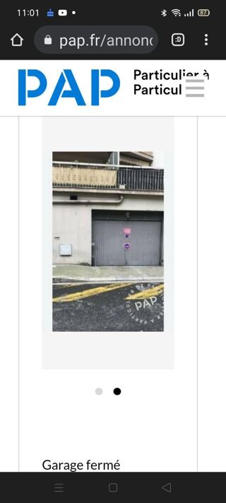  Parking / Garage � vendre 13 m�