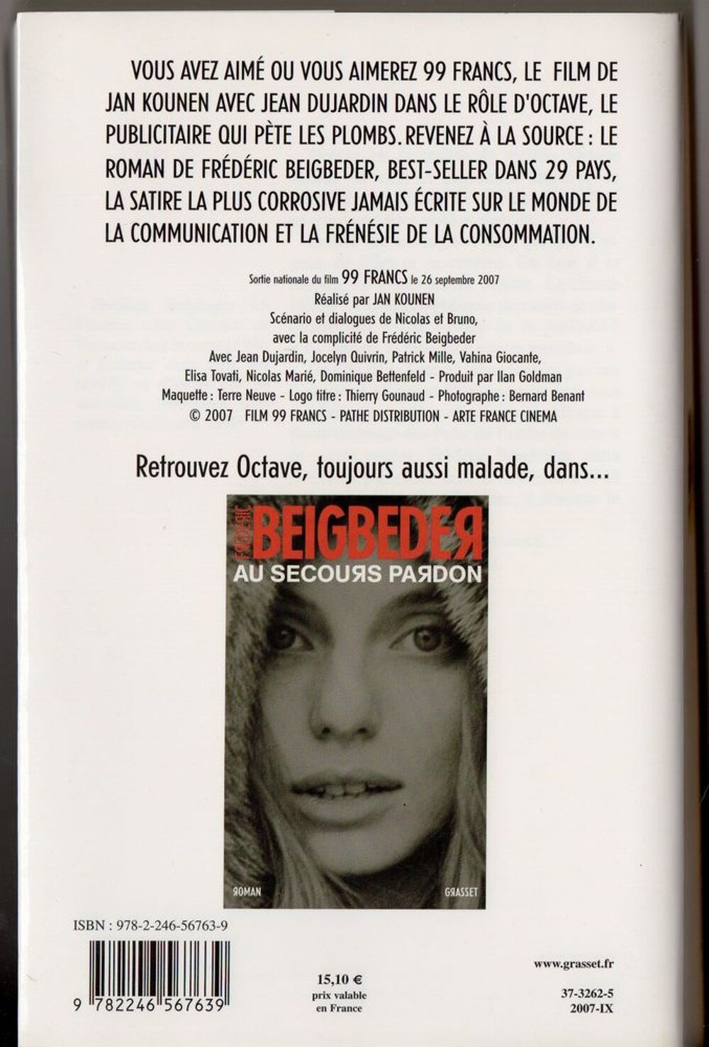 99 francs - Fr&eacute;d&eacute;ric Beigbeder Livres et BD