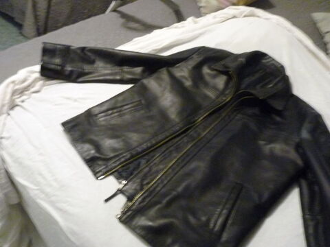  veste cuir agneau homme 40 Portbail (50)