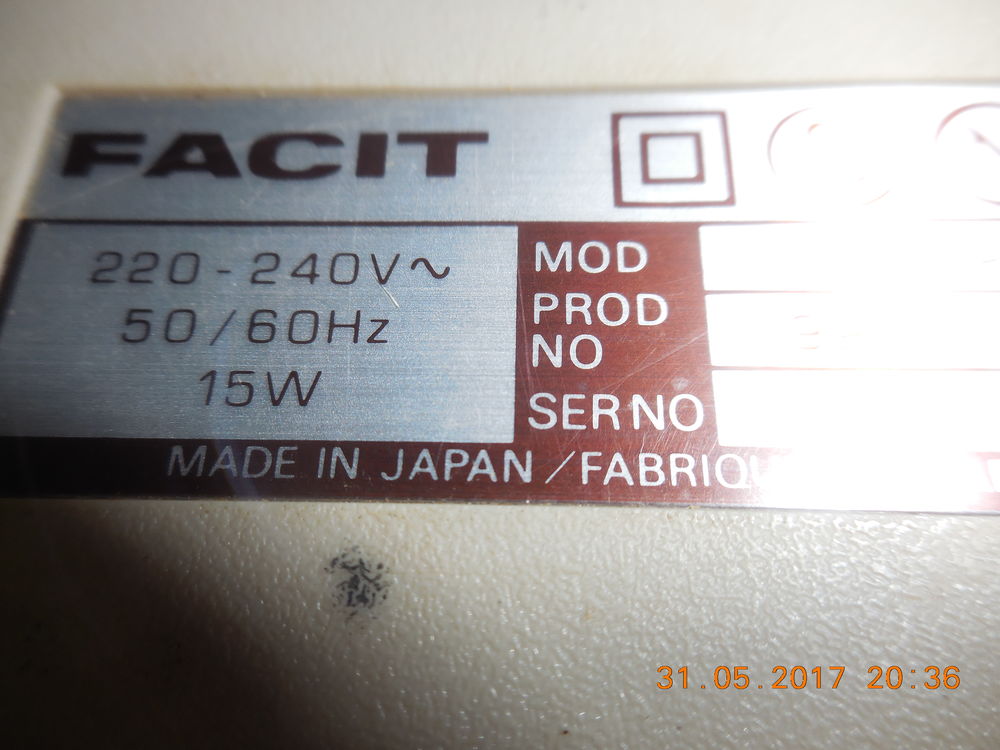 machine &agrave; calculer facit Bricolage