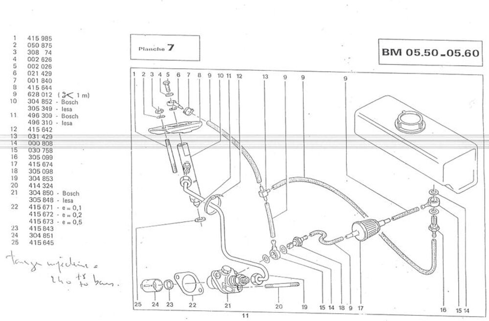 INJECTEUR DIESEL Bricolage