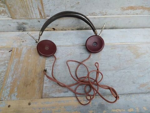 Casque �couteurs Bak�lite Savoy 2000 Militaire Transmission  60 Loches (37)