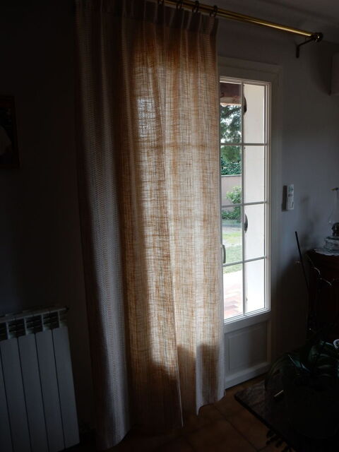 rideaux plus barres laiton et crochets 50 Chteaurenard (13)