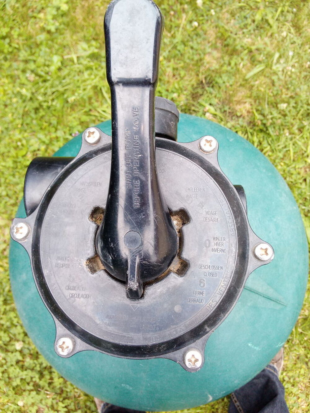 Filtre &agrave; sable pour piscine Bricolage