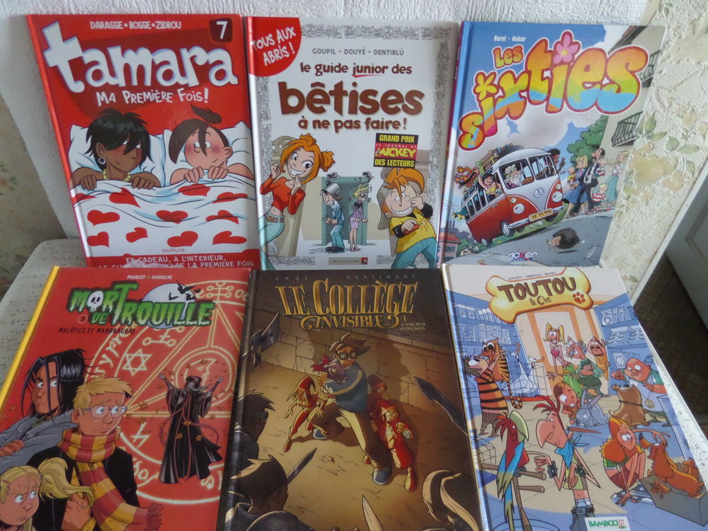 diverses bandes dessin&eacute;es Livres et BD