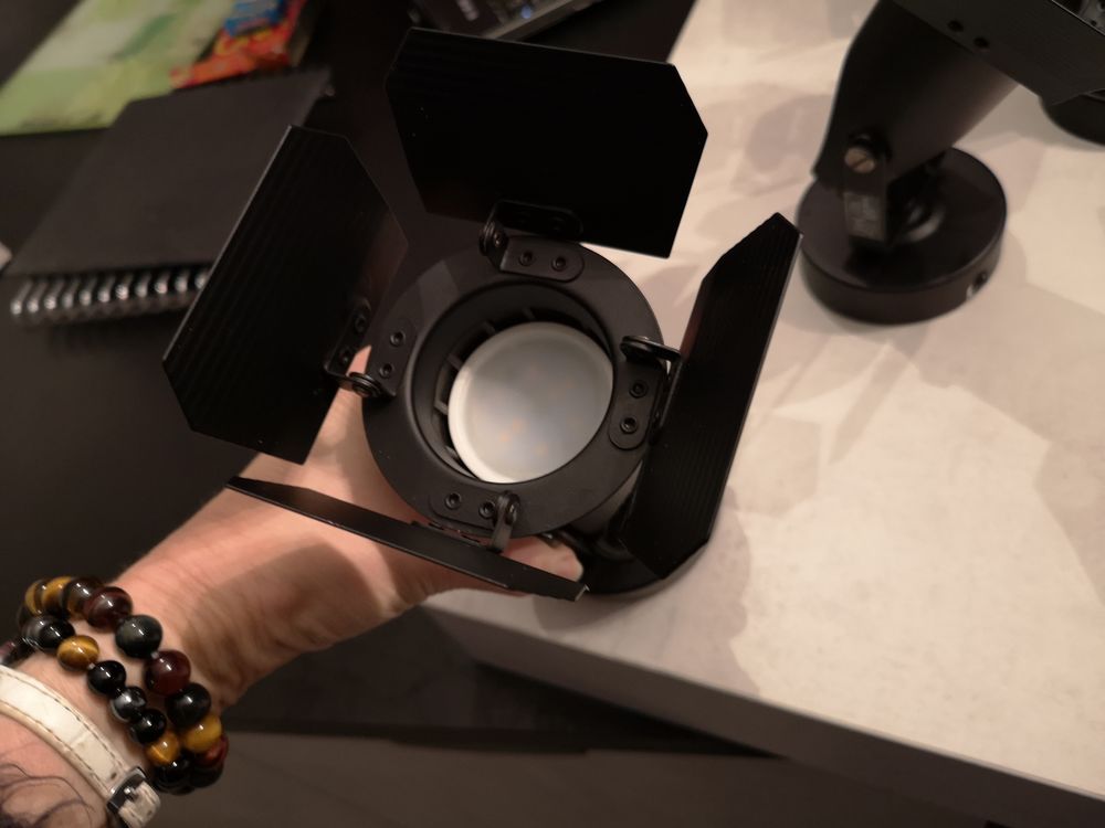 plafonnier style projecteur cinema Décoration