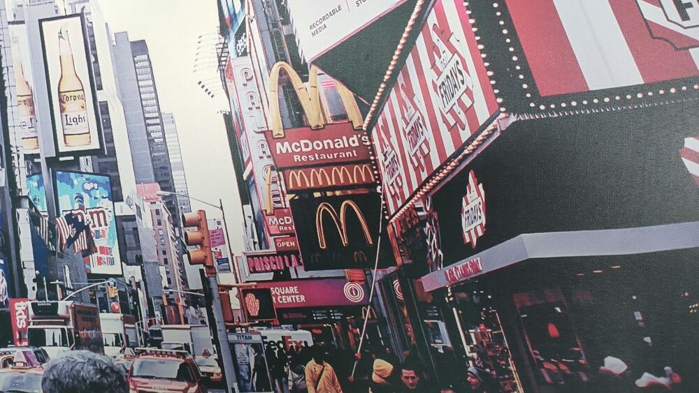 Tableau sur Toile - Impression New York Times Square Décoration