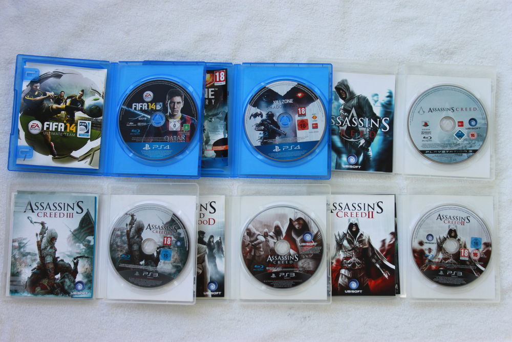 Jeux playstation 3 et 4 Consoles et jeux vidéos