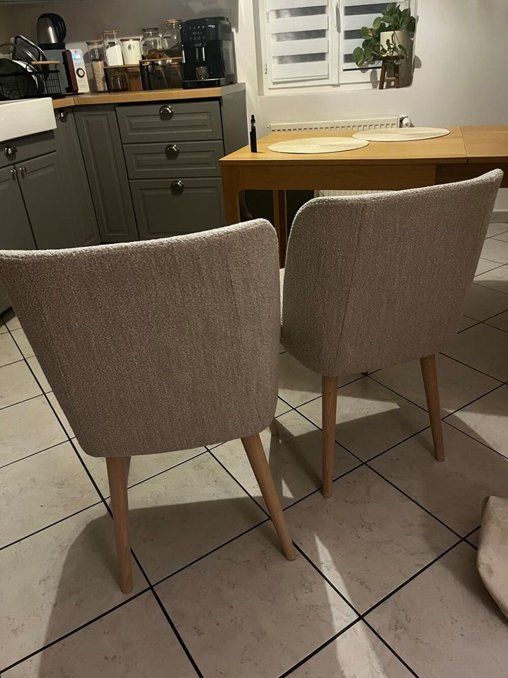 Lot de 2 chaises de salon Meubles