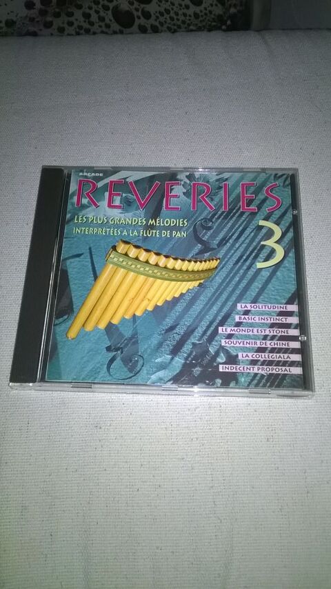 Cd Reveries a la Flute de Pan
1994
Excellent etat
la Soli 5 Talange (57)
