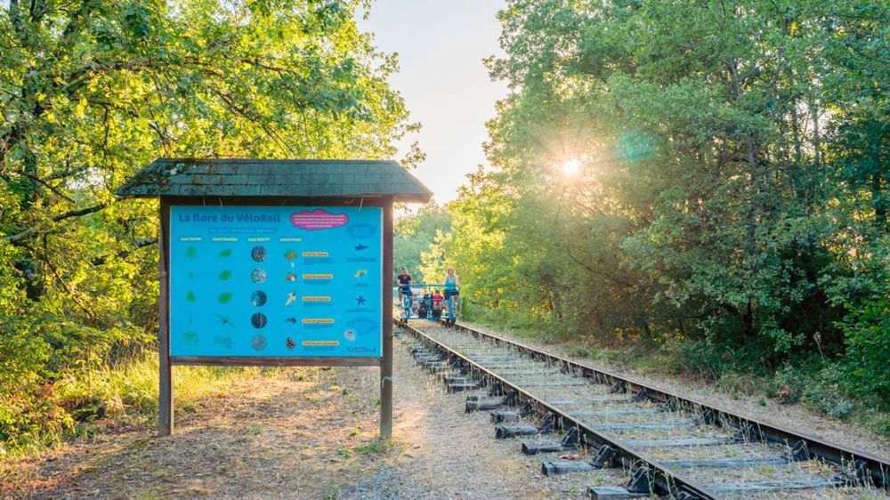 4 billets pour le V&eacute;lorail de Chauvigny (Grand parcours) Billetterie