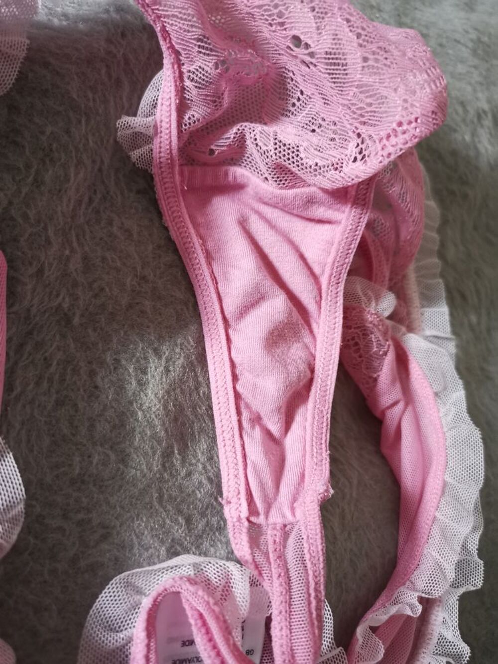 String rose H Vêtements