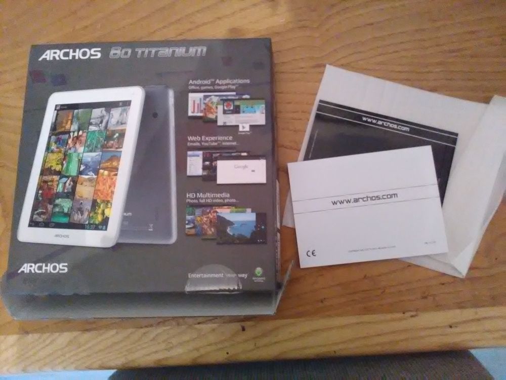 ARCHOS 80 Titanium Tablette Tactile T�l�phones et tablettes