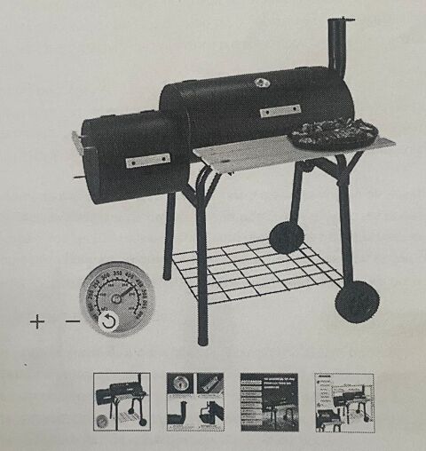 Barbecue Grill Charbon Fumoir Toury (28)