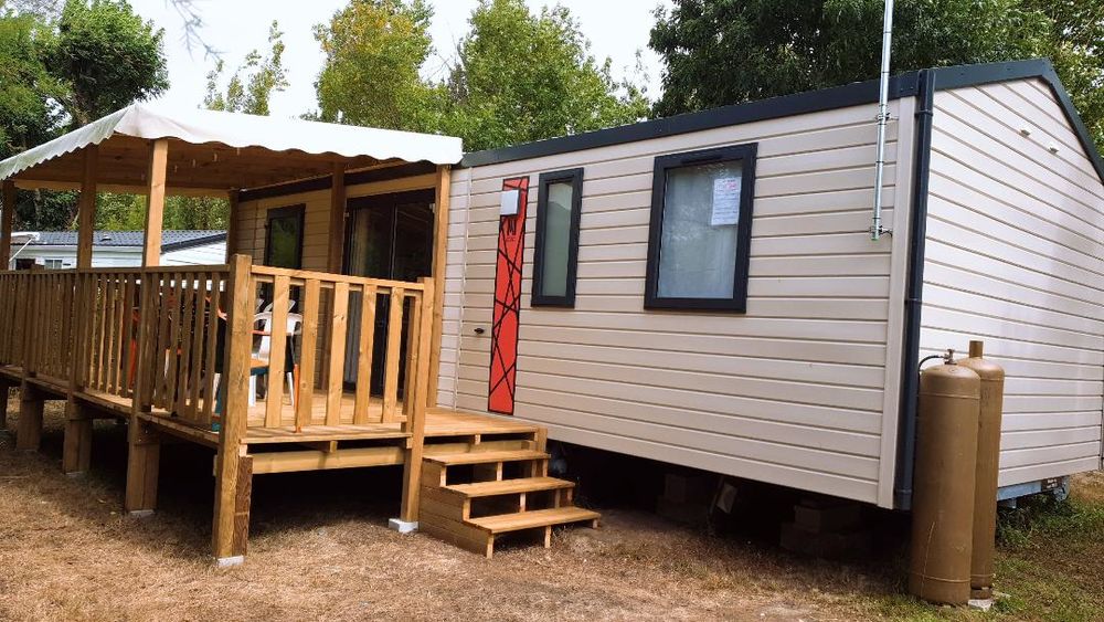   MOBILHOME 2 CHAMBRES 4/6 PLACES.1 KM DE LA MER Bretagne, Billiers (56190)