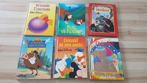 Lot de 6 livres disney 18 Herrlisheim (67)