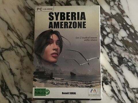 Coffret de jeux vido : Syberia et Amerzone 15 Paris 15 (75)