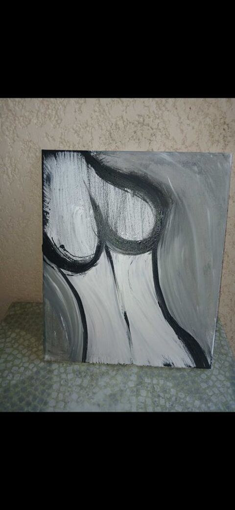 tableau abstrait 90 Lyon 1 (69)