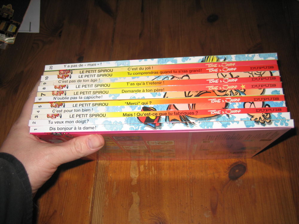 lot 12 bd LE PETIT SPIROU dupuis Livres et BD