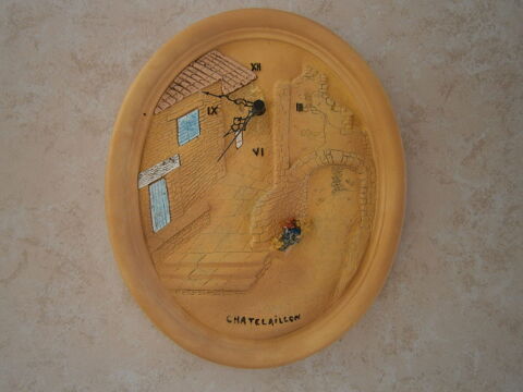 PENDULE MURALE EN PIERRE 15 Villeneuve (33)