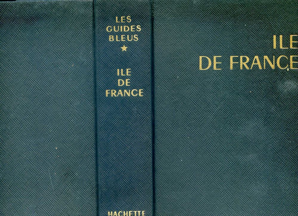 Ile de France - Les guides Bleus -1963
Livres et BD