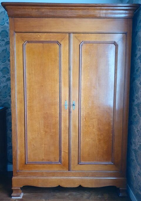 Armoire vernis avec corniche 0 Milly (50)