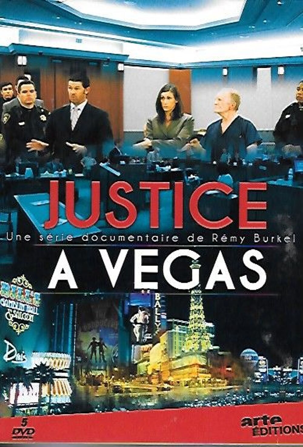 Justice &agrave; Vegas - Coffret documentaire de 5 DVD DVD et blu-ray