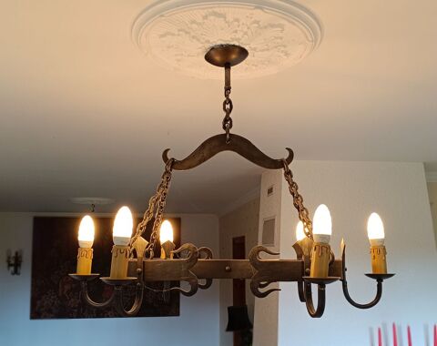 Lustre Fer forg 70 Montmartin (60)