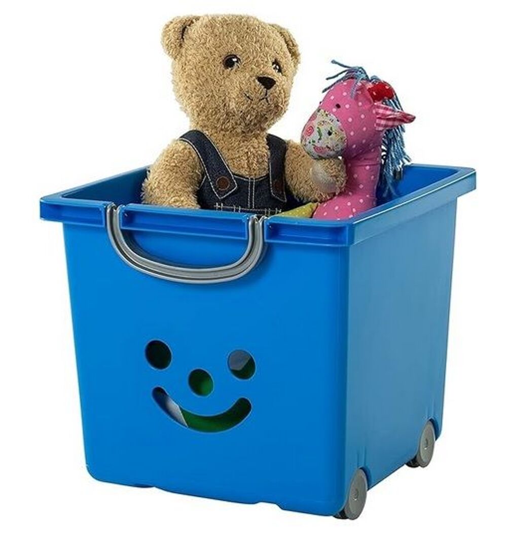 3 bacs de rangement jouet Iris Ohyama Mobilier enfants