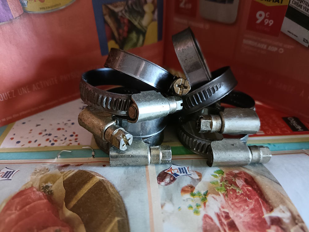 8 COLLIERS SERFLEX INOX 28-32MM,COLLIER DE SERRAGE TUYAU ARR Jardin